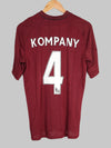 Manchester City Away Shirt 2012/13 Kompany #4 (L)