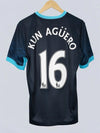 Manchester City Away Shirt 2015/16 Kun Aguero #16 (M)