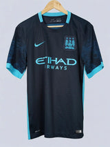Manchester City Away Shirt 2015/16 Kun Aguero 16 (M)