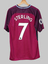 Manchester City Away Shirt 2017/18 Sterling #7 (M)