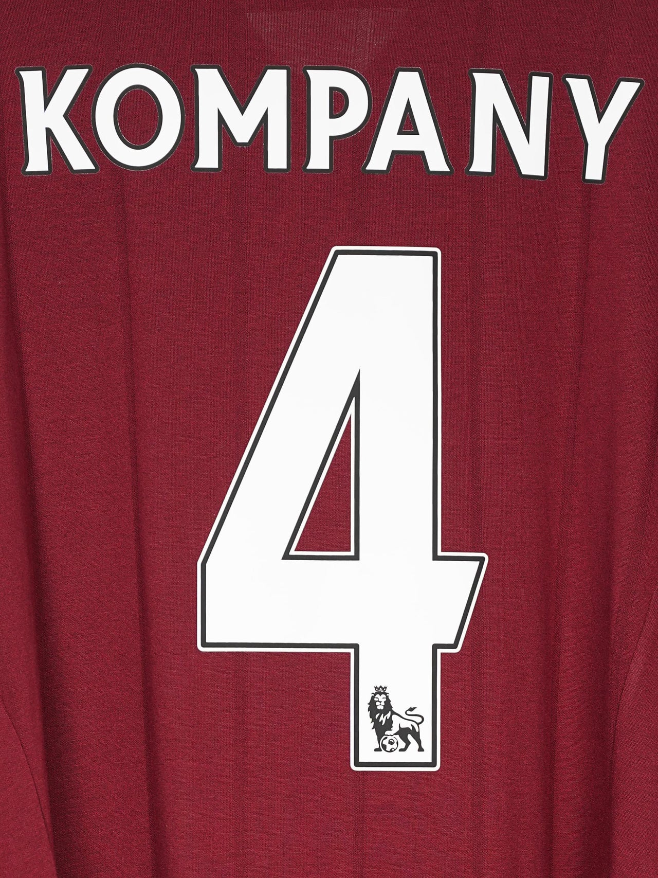 Manchester City Away Shirt L/S 2012/13 Kompany 4 (L)