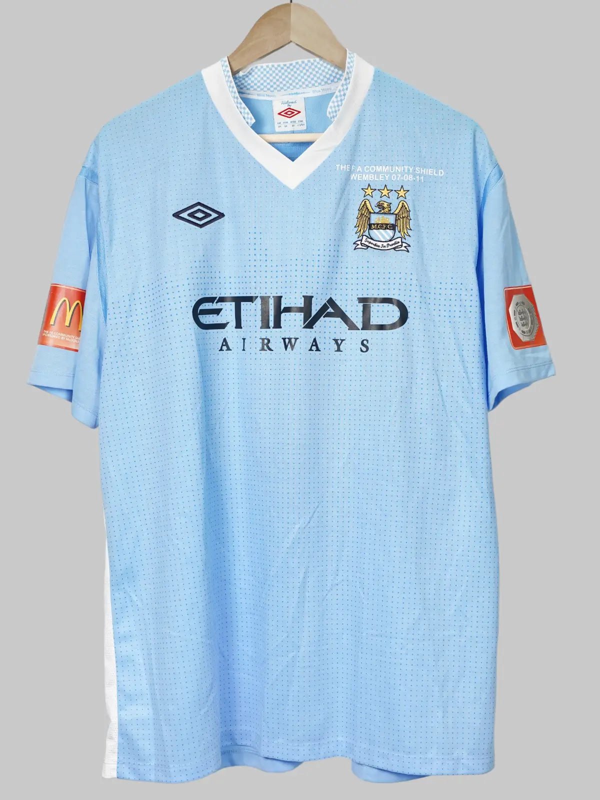 Manchester City Home Shirt 2011/12 Balotelli 45 (XXL)