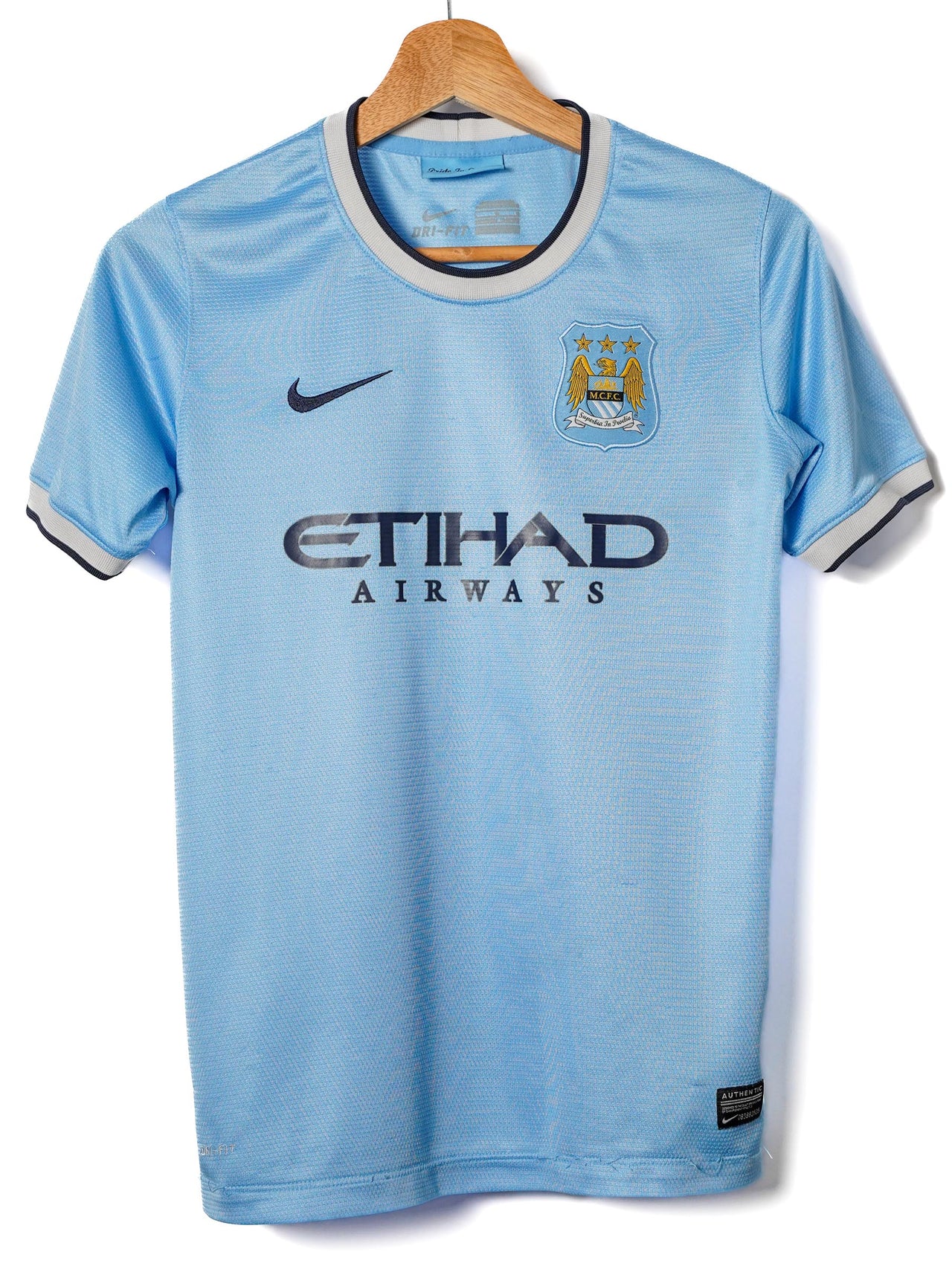 Manchester City Home Shirt 2013/14 (L Kids)