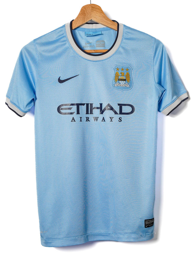 Manchester City Home Shirt 2013/14 (L Kids)
