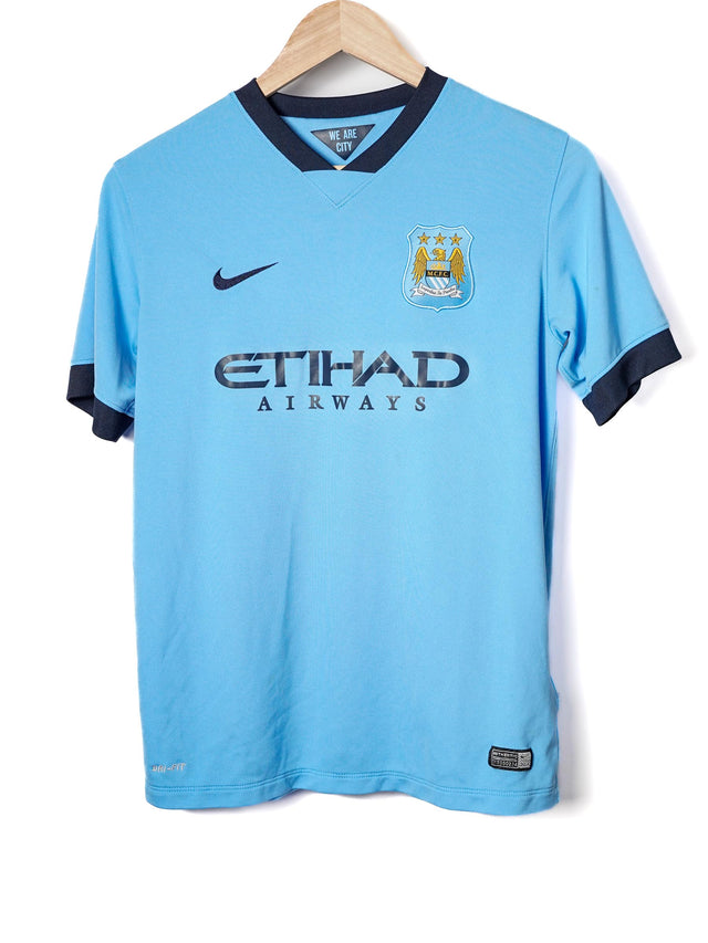 Manchester City Home Shirt 2014/15 (XL Kids)