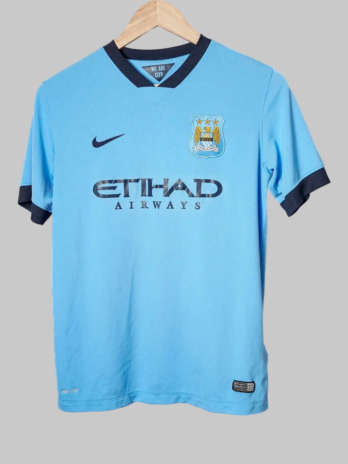 Manchester City Home Shirt 2014/15 (XL Kids)