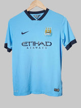 Manchester City Home Shirt 2014/15 (XL Kids)