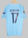 Manchester City Home Shirt 2017/18 De Bruyne #17 (L)