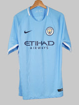 Manchester City Home Shirt 2017/18 Sterling 7 (L)