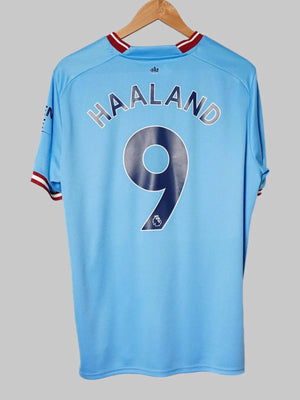 Manchester City Home Shirt 2022/23 Haaland 9 (L)