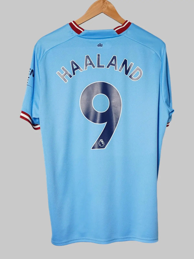 Manchester City Home Shirt 2022/23 Haaland 9 (L)