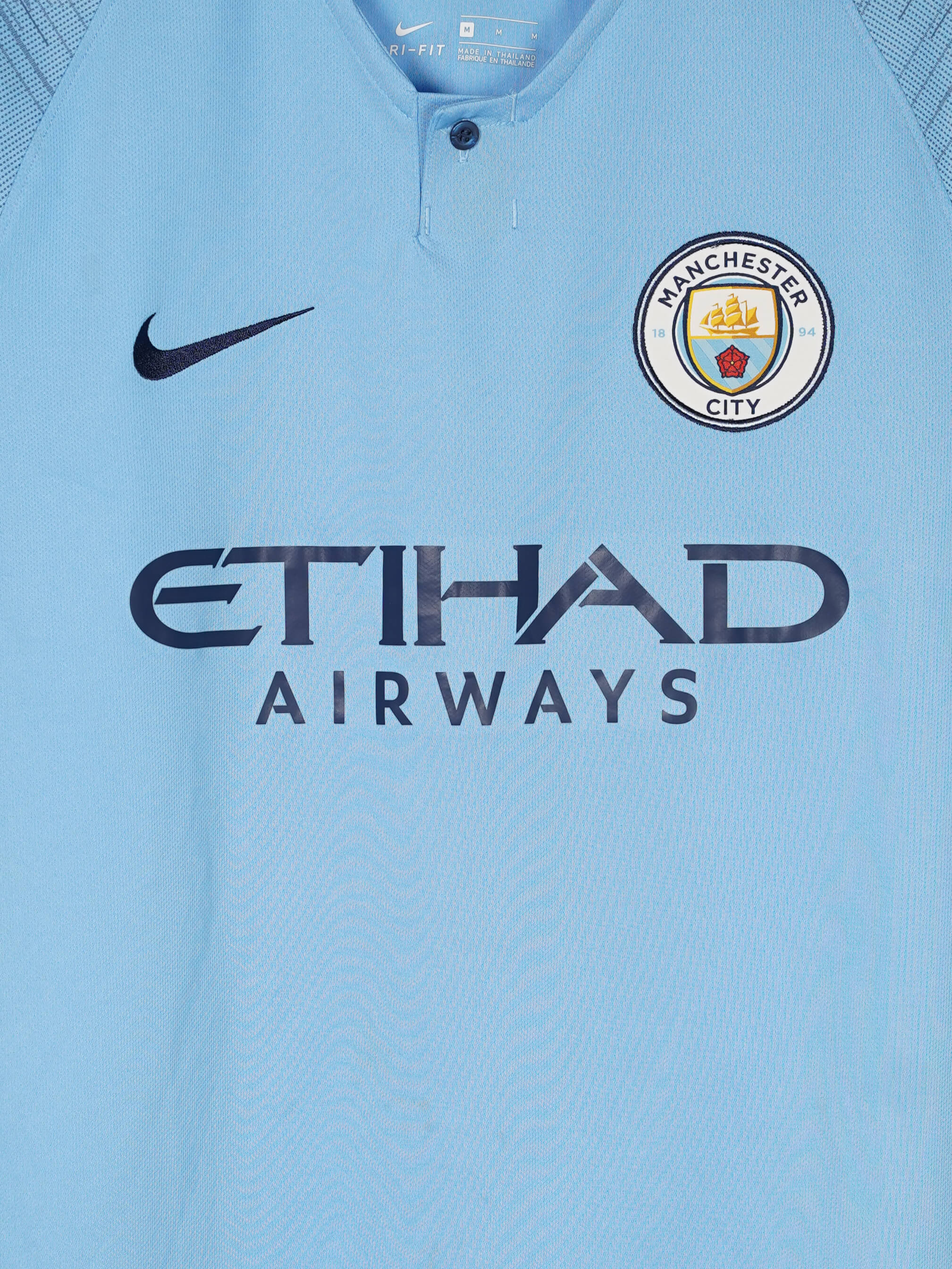 2018/19 Manchester City Sané #19 Home Shirt L/S (M) Nike | First11