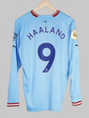Manchester City Home Shirt L/S 2022/23 Haaland #9 (L)