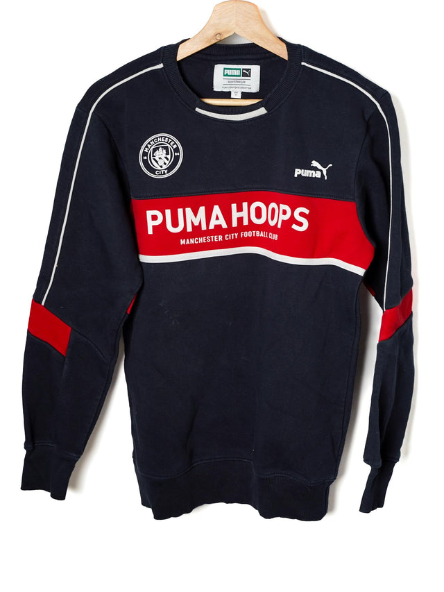 Manchester City Puma Hoops Sweater (M)