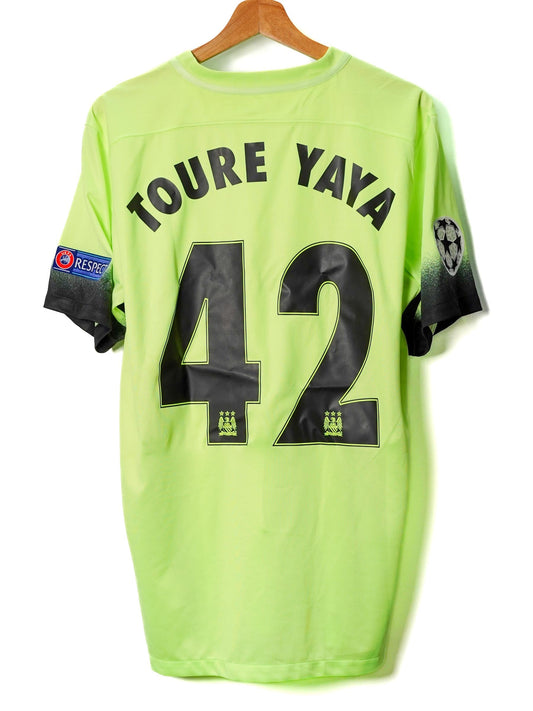 Manchester City Third Shirt 2015/16 Toure Yaya  42 (M)