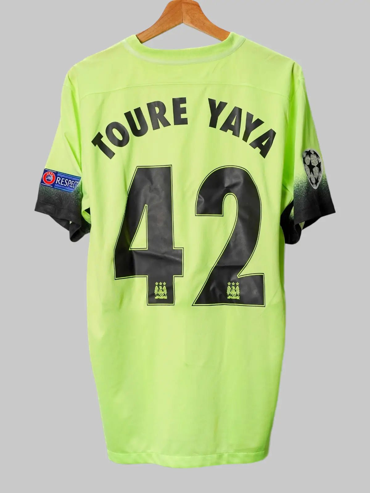Manchester City Third Shirt 2015/16 Toure Yaya  42 (M)
