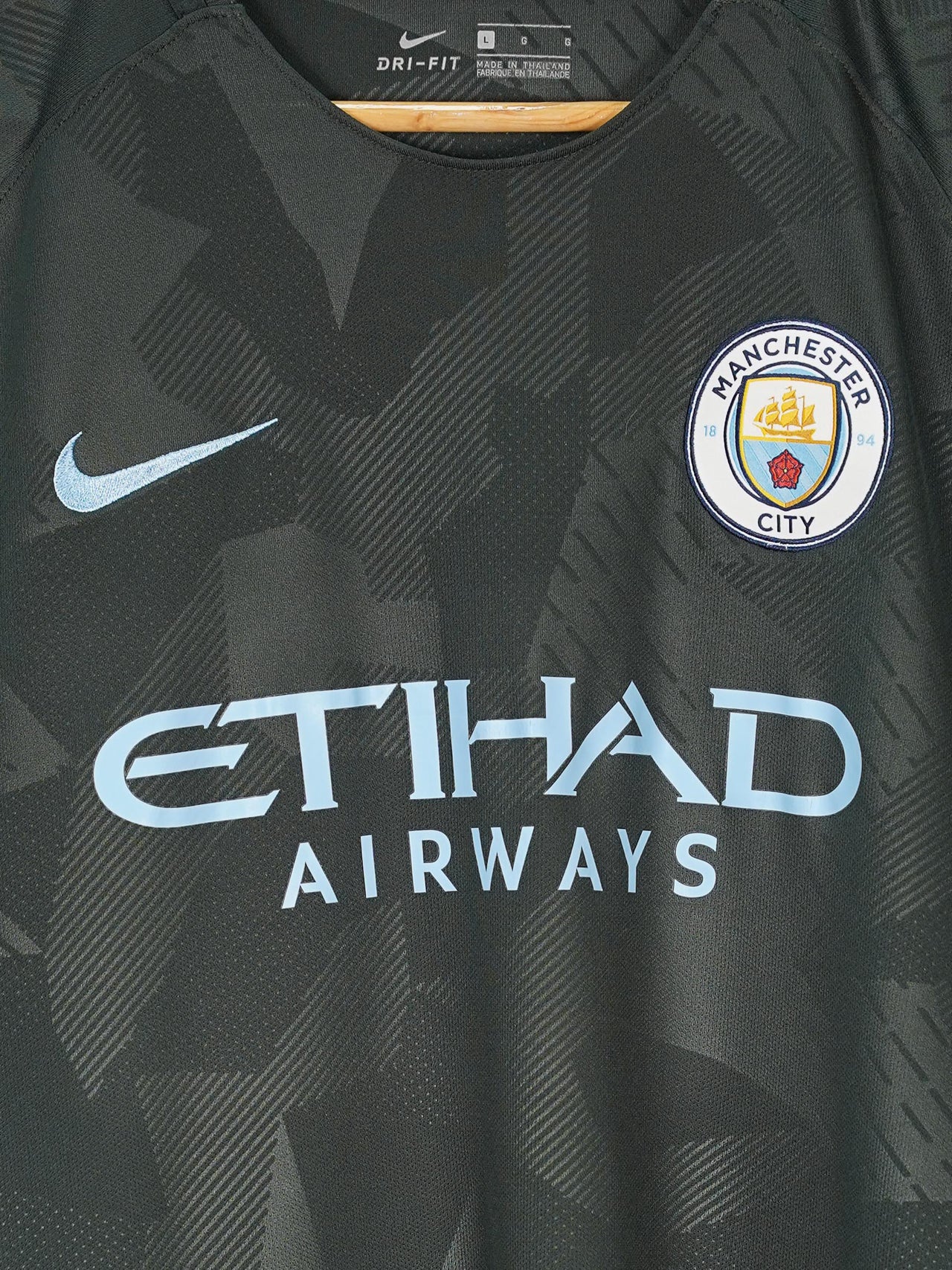 Manchester City Third Shirt 2017/18 De Bruyne 17 (L)