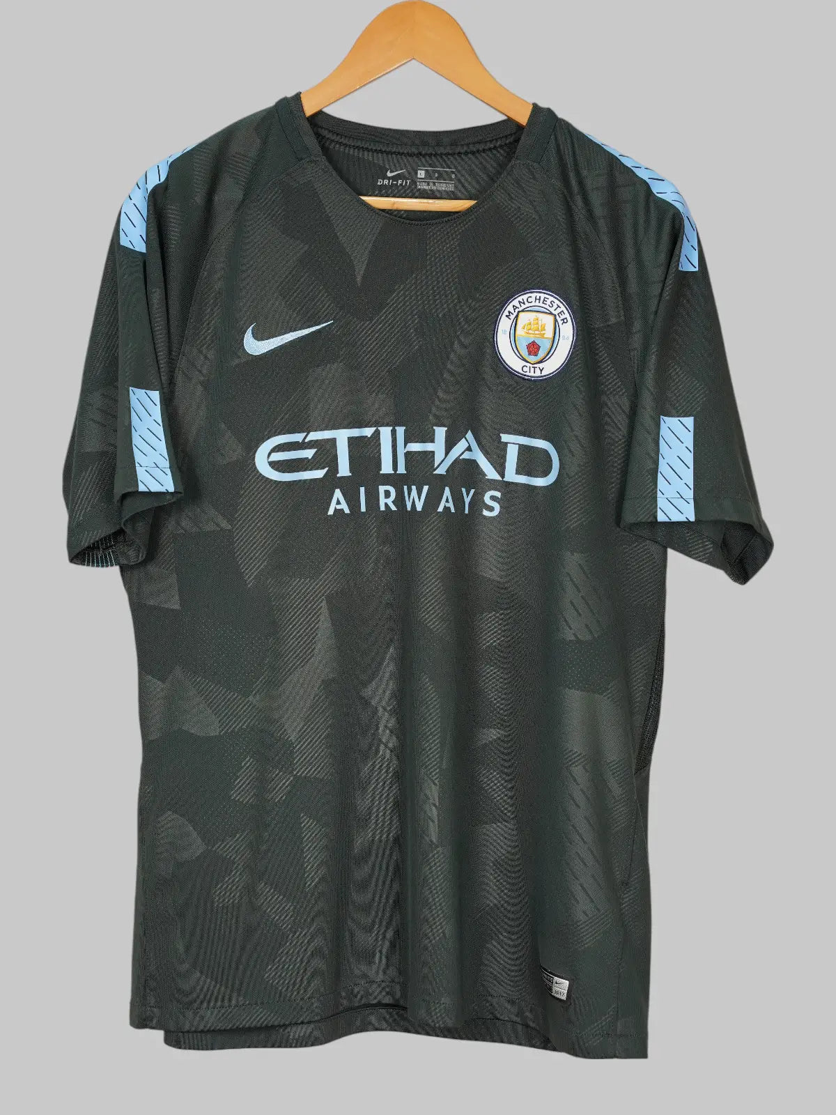 Manchester City Third Shirt 2017/18 De Bruyne 17 (L)