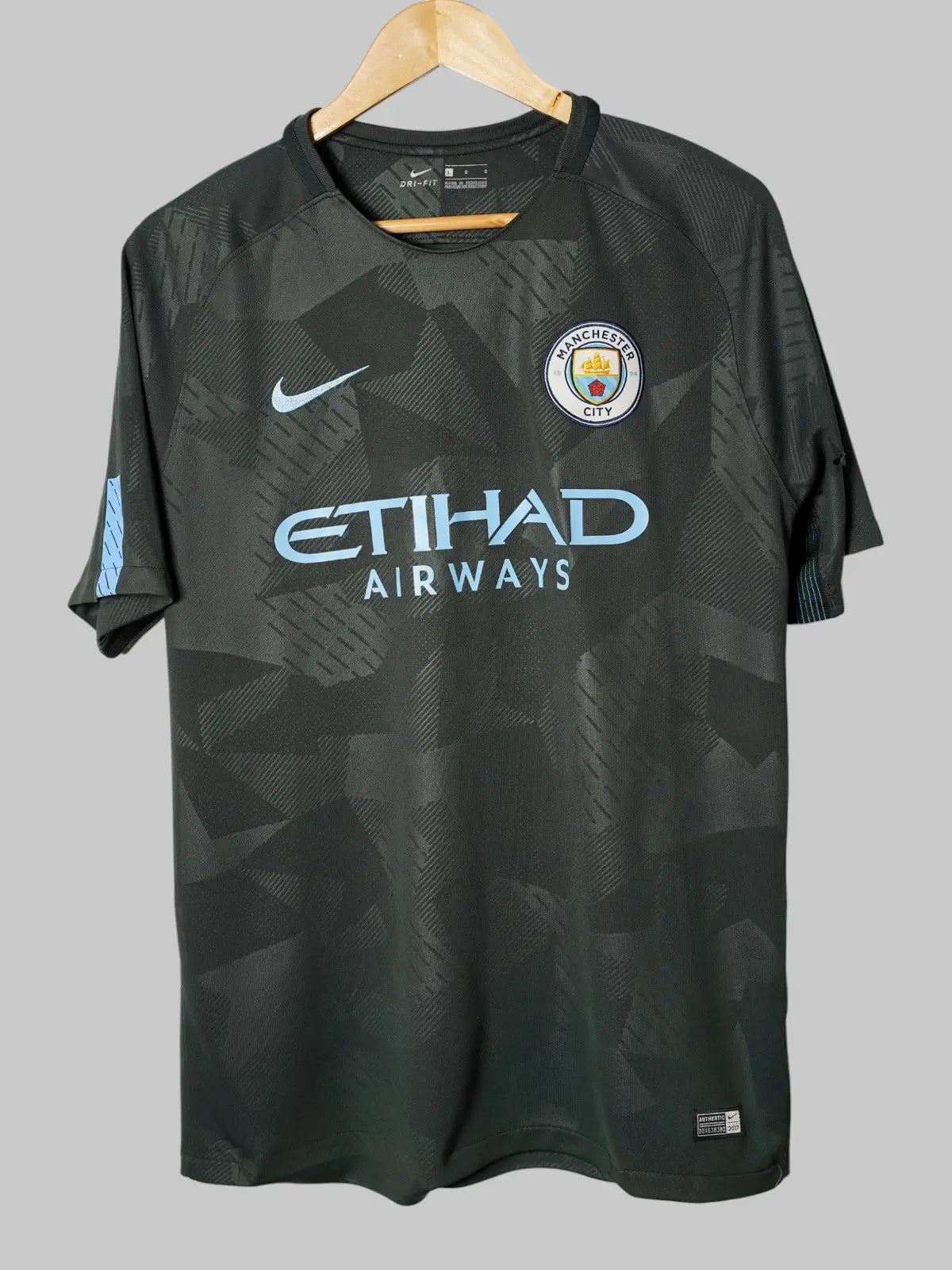 Manchester City Third Shirt 2017/18 Sané 19 (L)