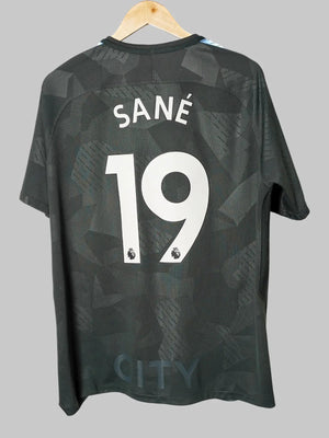 Manchester City Third Shirt 2017/18 Sané 19 (L)
