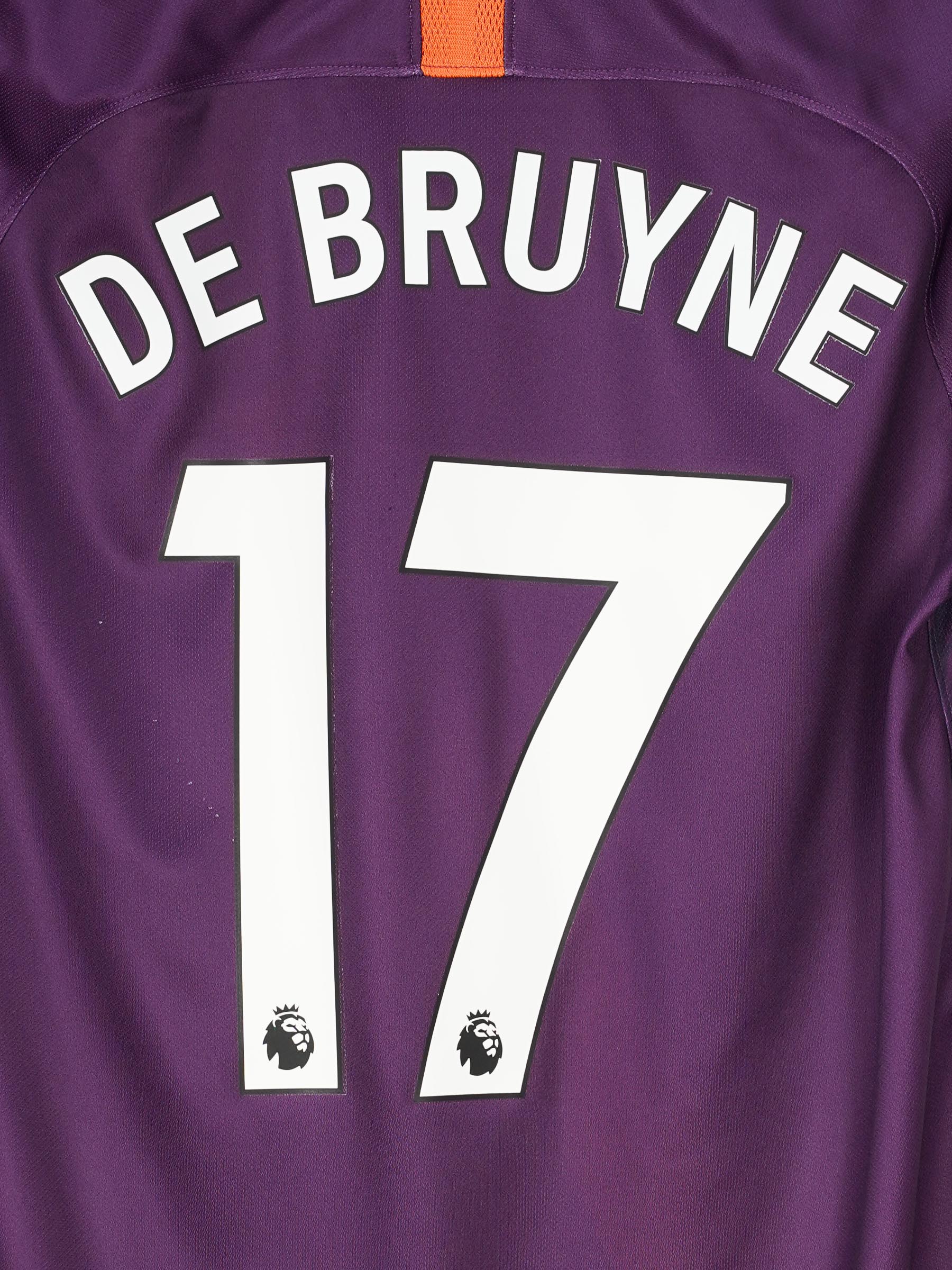 Manchester City Third Shirt 2018/19 De Bruyne 17 (M)