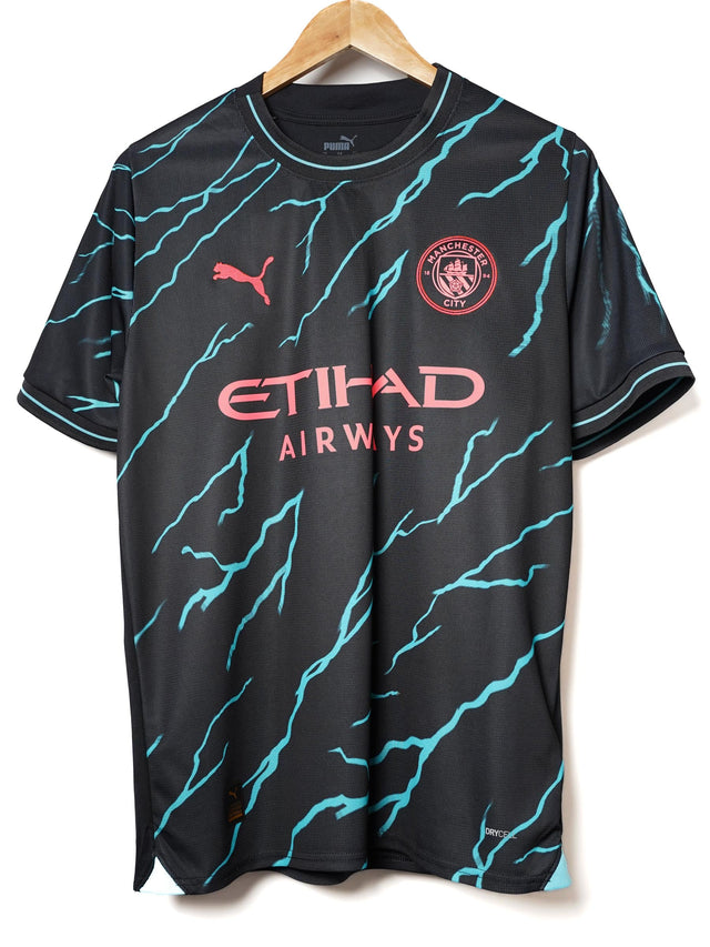 Manchester City Third Shirt 2023/24 Bernardo 20 (M)