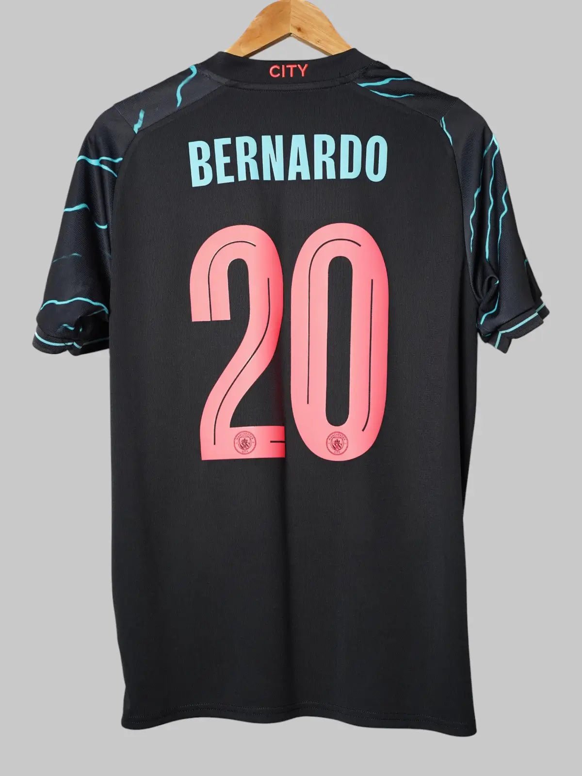 Manchester City Third Shirt 2023/24 Bernardo 20 (M)