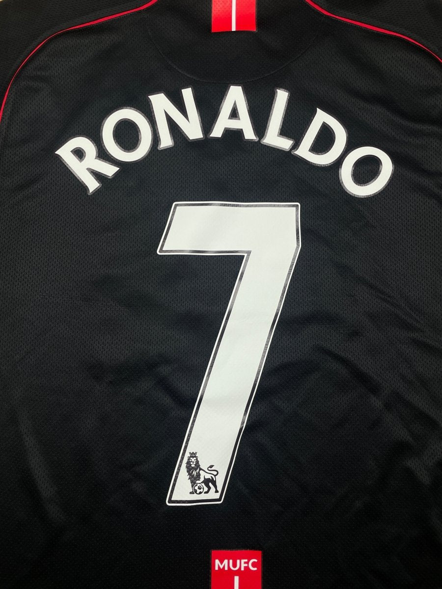 Manchester United 2007/8 Away Shirt Ronaldo #7 - 9/10 - L