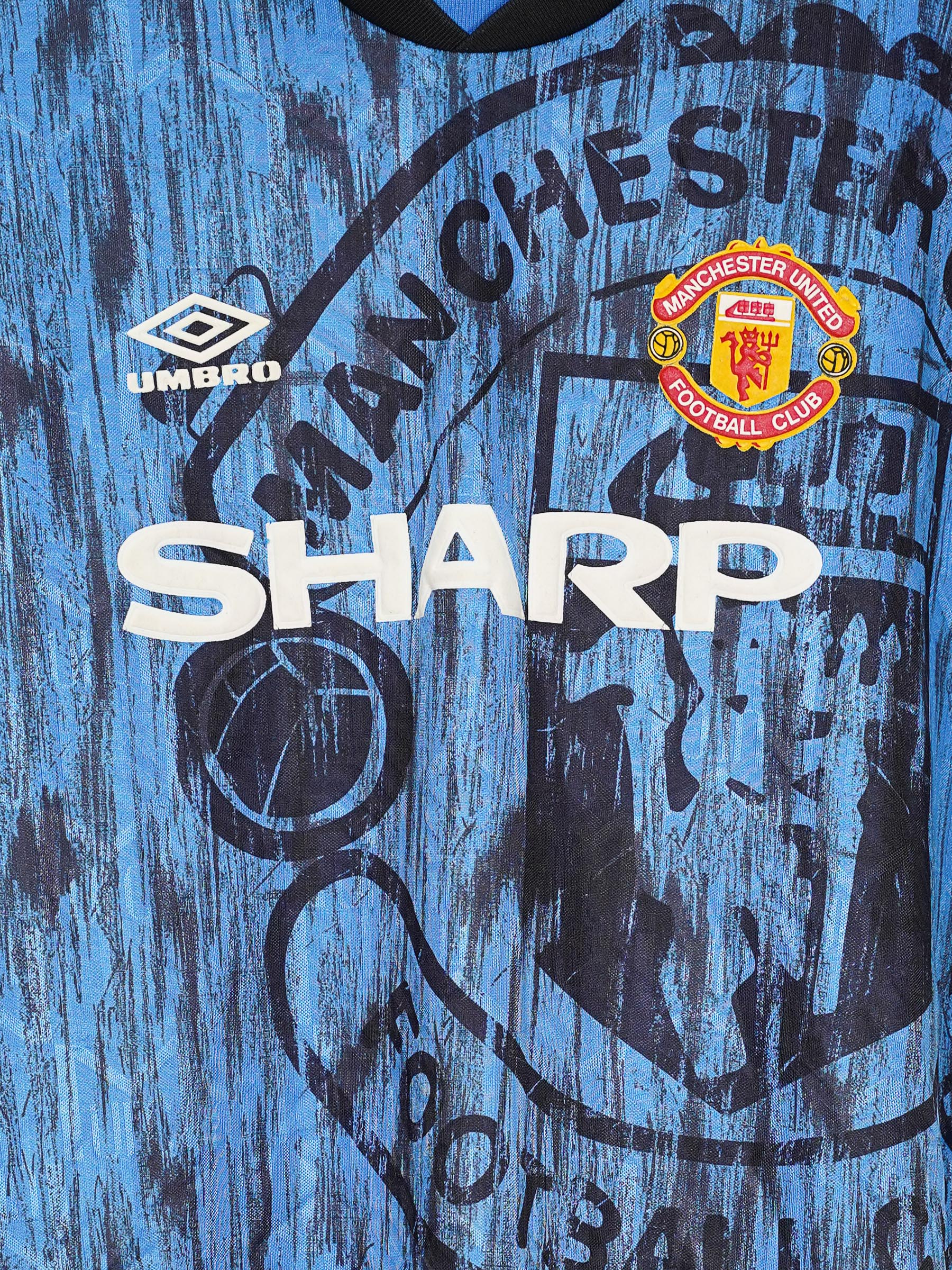 Manchester United Away Shirt 1992/93 Cantona 7 (XL)