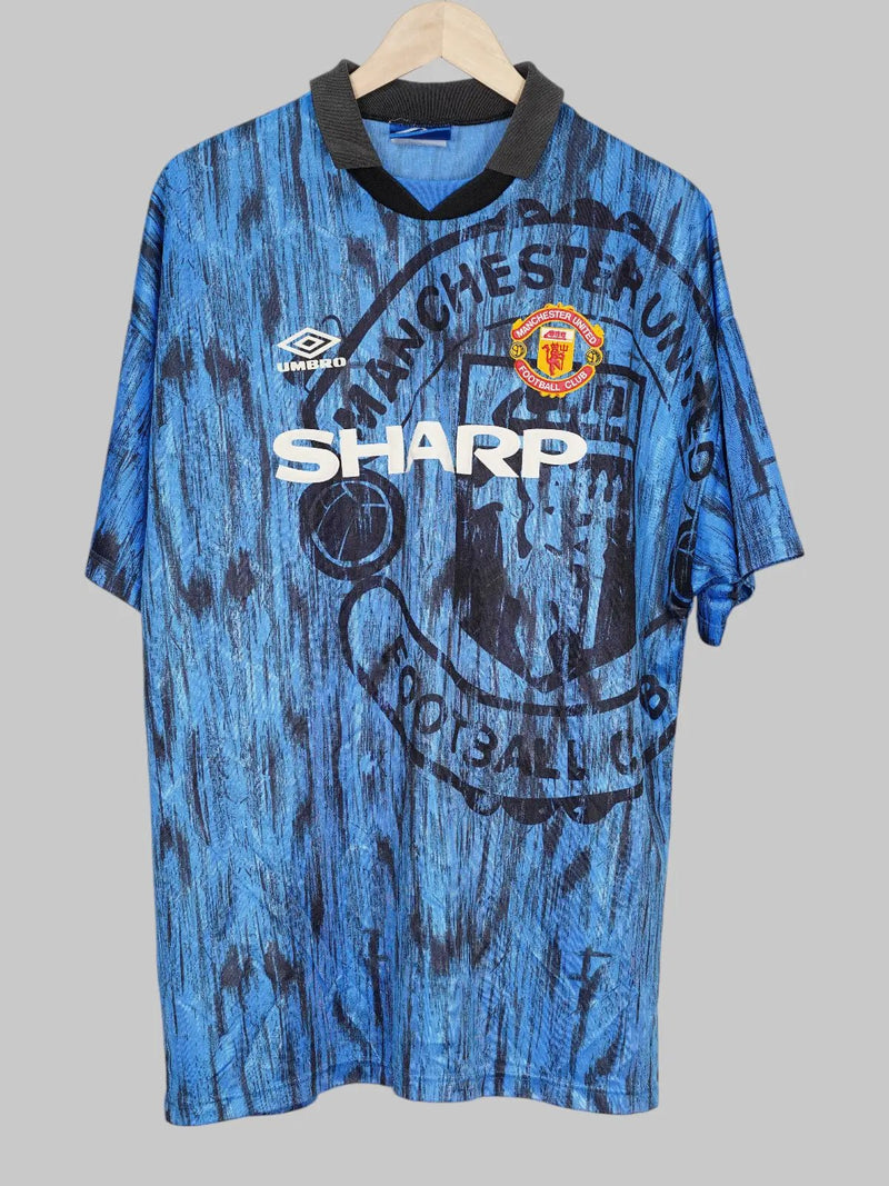 Manchester United Away Shirt 1992/93 Cantona 7 (XL)