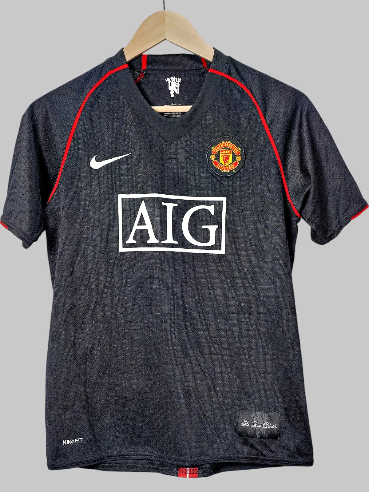 Manchester United Away Shirt 2007/08 (XL Kids)