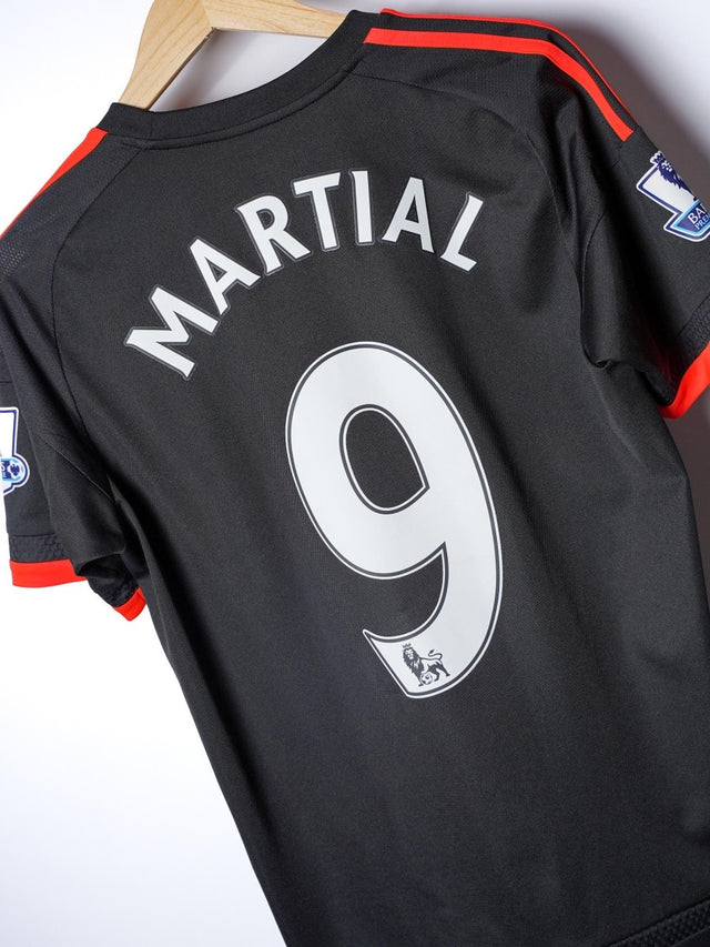 MANCHESTER UNITED AWAY SHIRT 2015/16 MARTIAL #9 (S)