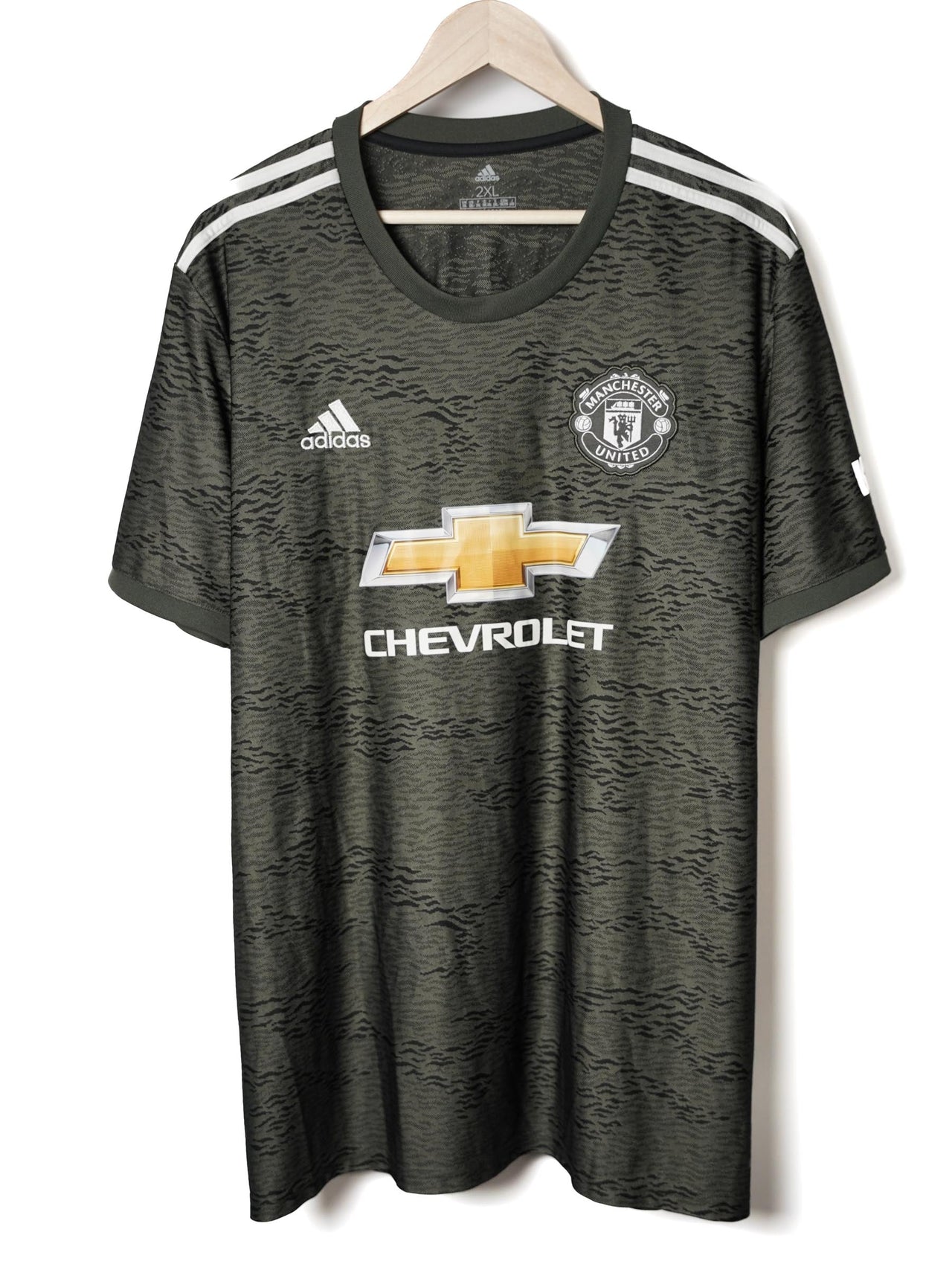 Manchester United Away Shirt 2020/21 Van de Beek 34 (XXL)