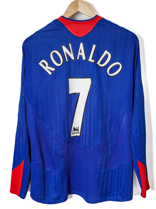 Manchester United Away Shirt L/S 2005/6 Ronaldo 7 (S)