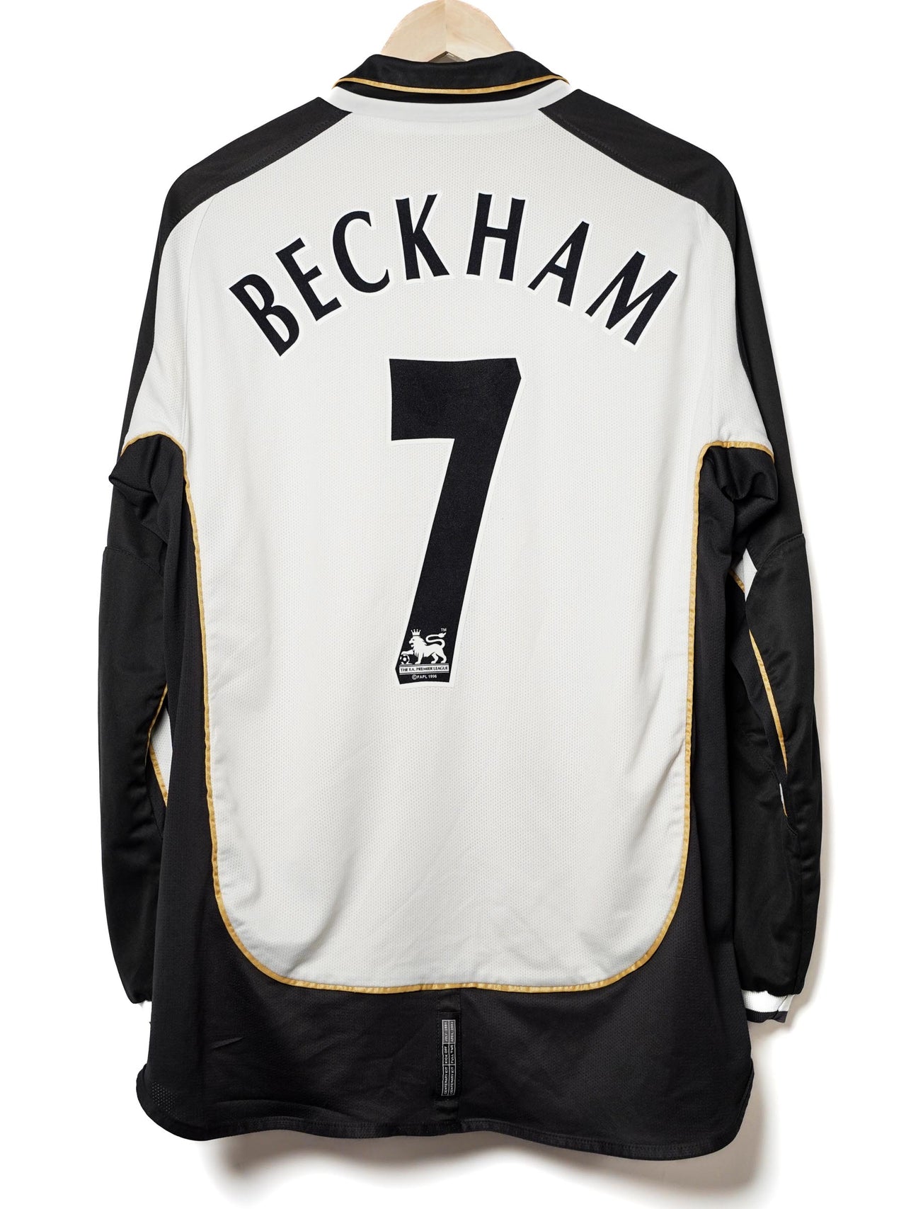 Manchester United Away Shirt L/S Reversible 2001/2 Beckham 7 (L)