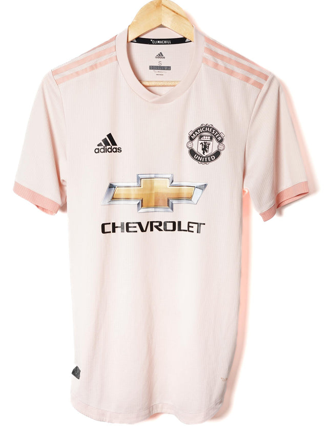 Manchester United Away Shirt Player Issue Pogba 6 2018/19 (S)