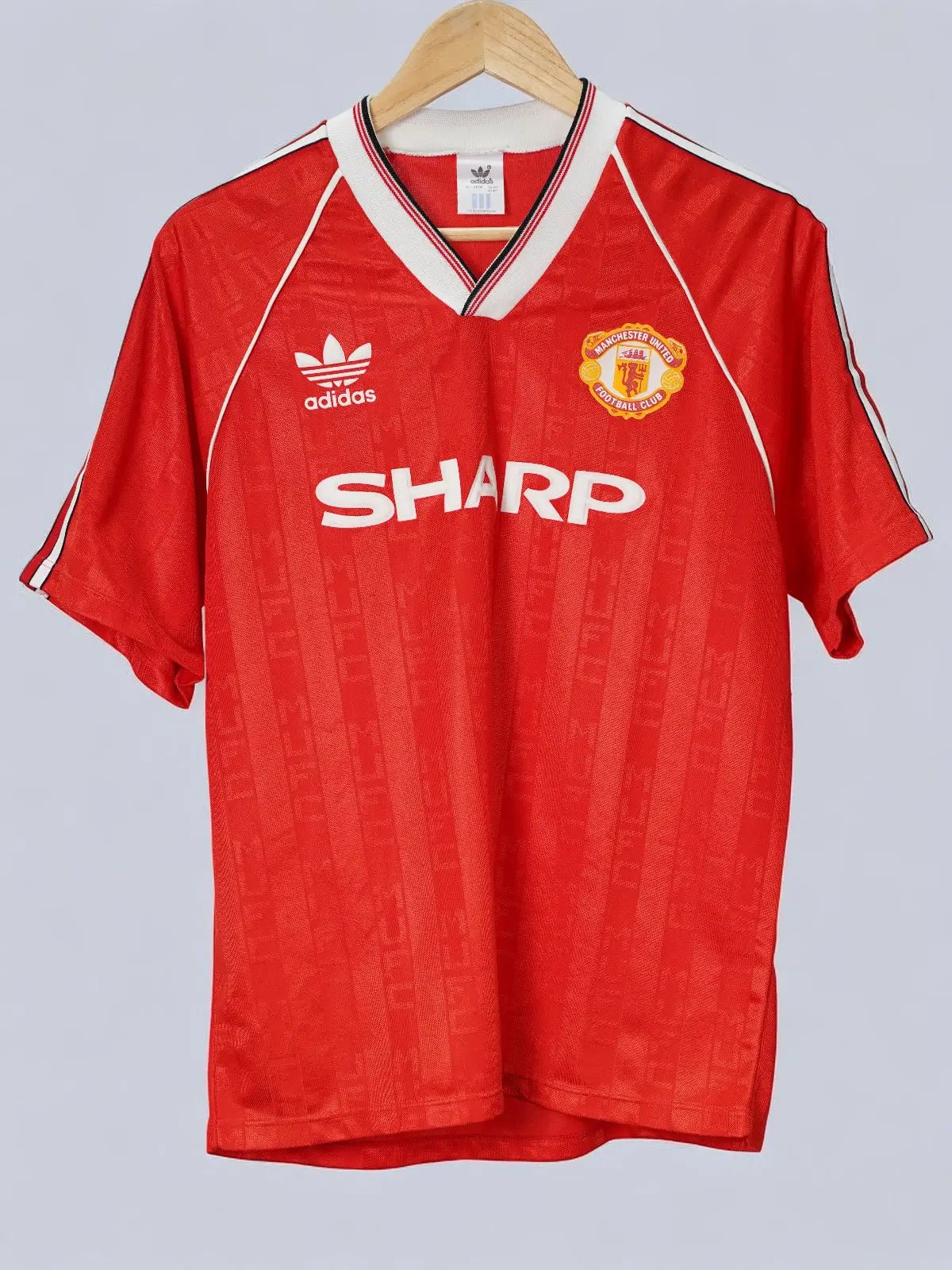 Manchester United Home Shirt 1988/90 (XL Kids)