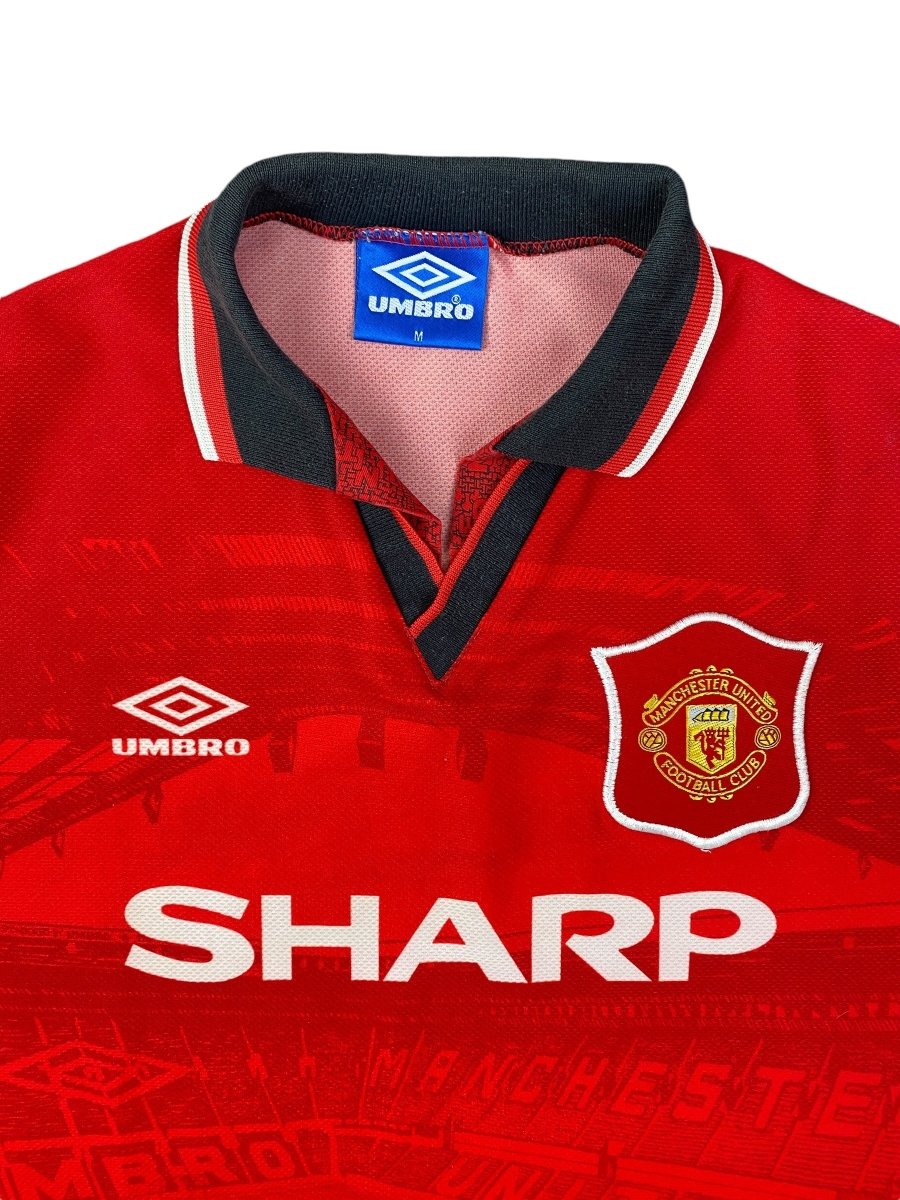 Manchester United Home Shirt 1994/96 - 9/10 - M