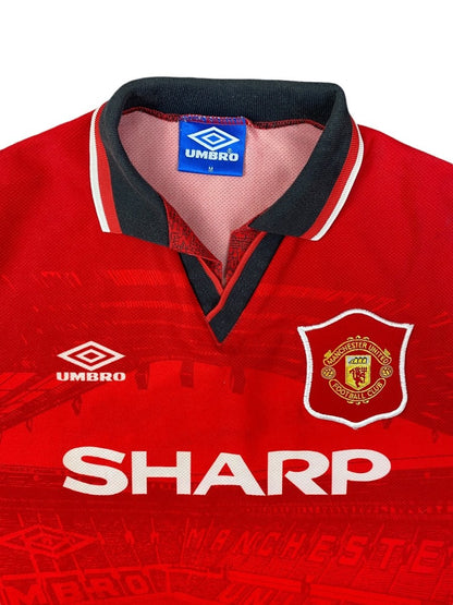 Manchester United Home Shirt 1994/96 - 9/10 - M