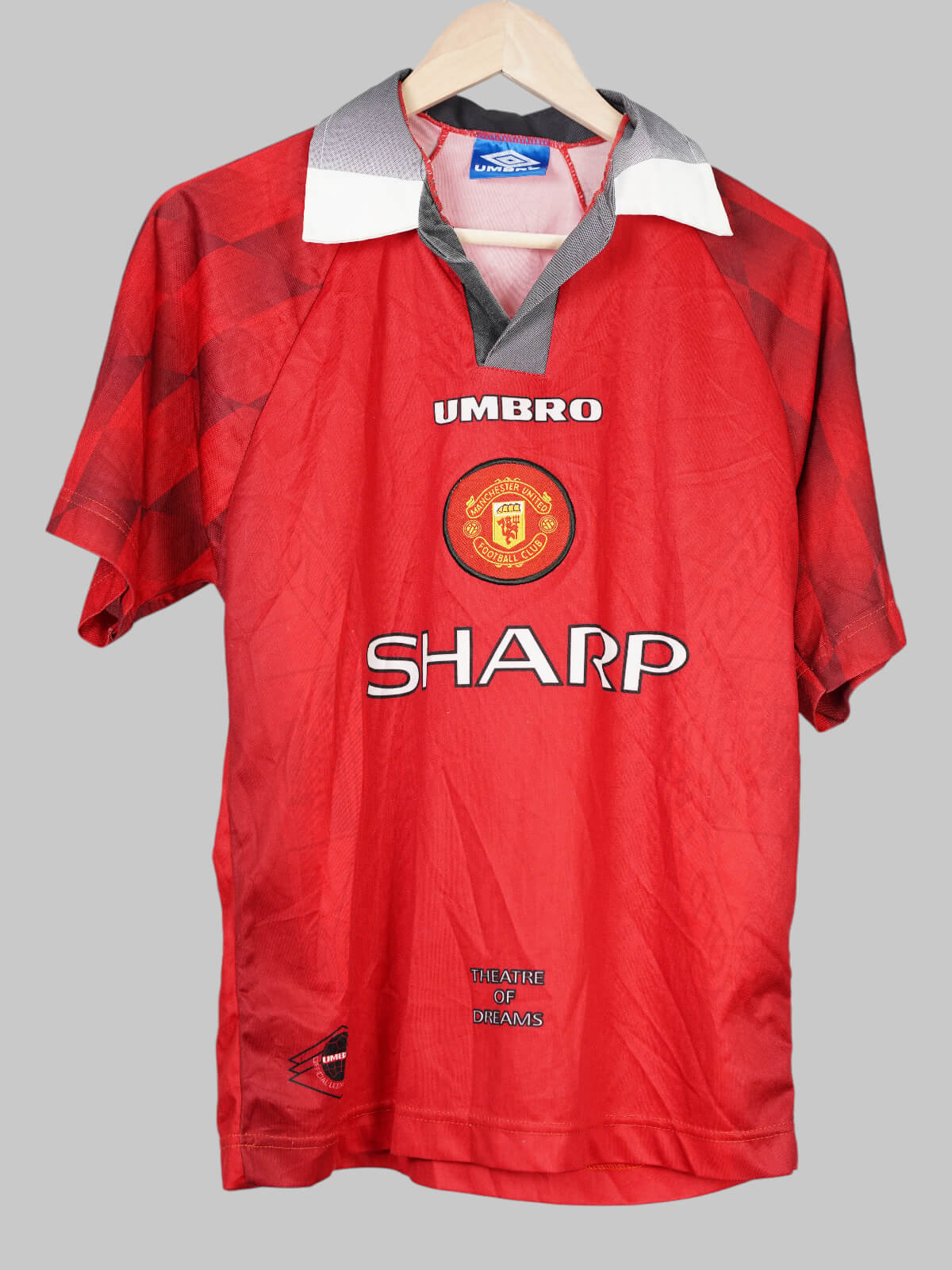 Manchester United Home Shirt 1996/97 (L kids)