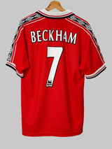 Manchester United Home Shirt 1998/2000 Beckham 7 (L)