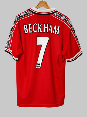 Manchester United Heimtrikot 1998/2000 Beckham 7 (L)