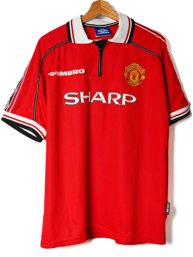 Manchester United Home Shirt 1998/2000 Beckham 7 (L)