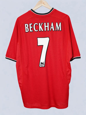 Manchester United Home Shirt 2000/2 Beckham 7 (XL)