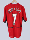 Manchester United Home Shirt 2002/4 Ronaldo #7 (M)