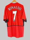 Manchester United Home Shirt 2002/4 Ronaldo #7 (XL)