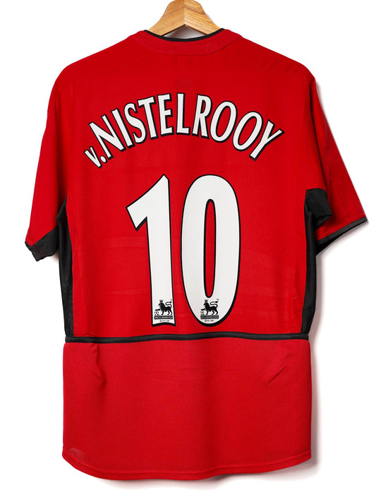 Manchester United Home Shirt 2002/4 v.Nistelrooy 10 (S)