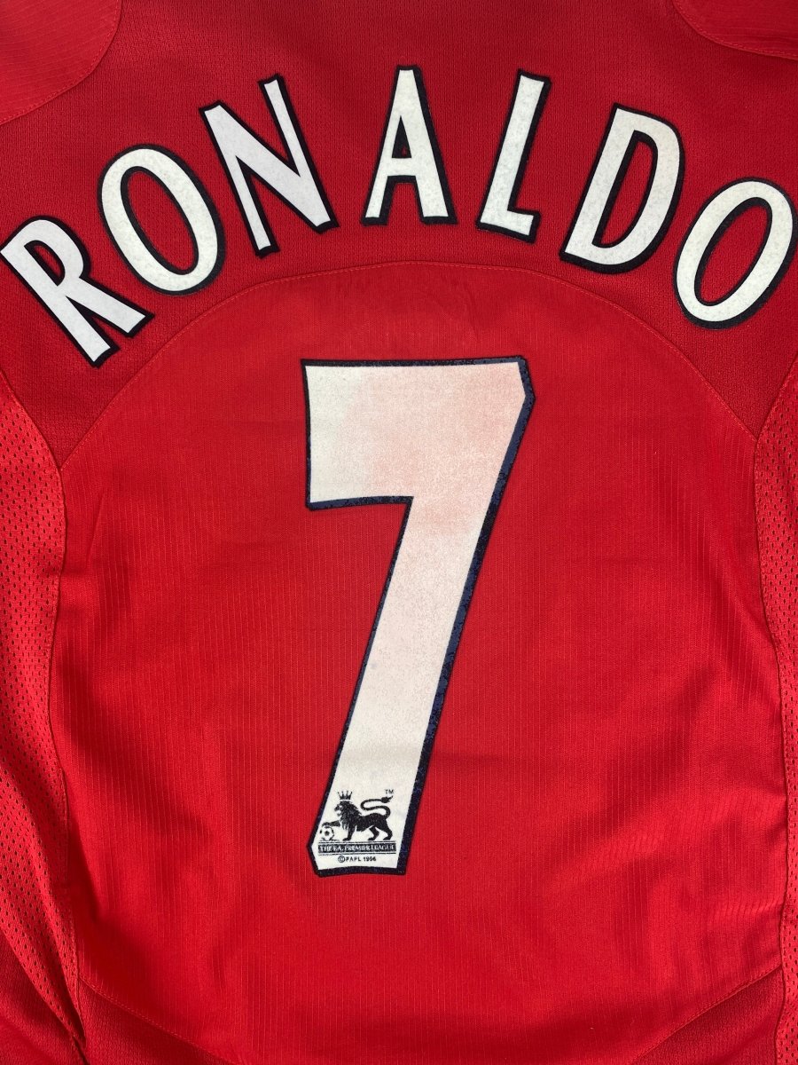 Manchester United Home Shirt 2004/06 Ronaldo #7 - 8/10 - M