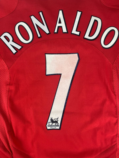 Manchester United Home Shirt 2004/06 Ronaldo #7 - 8/10 - M