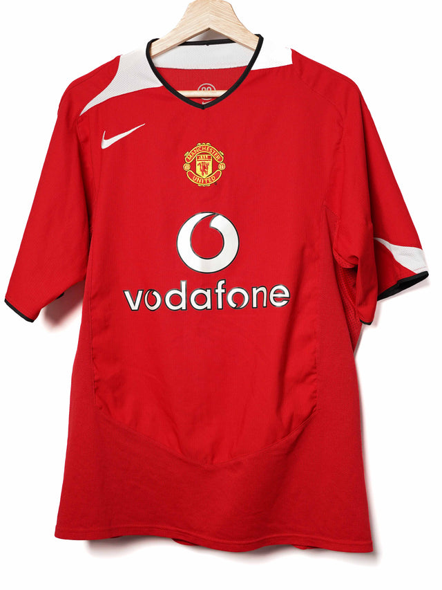 Manchester United Home Shirt 2004/6 Ronaldo 7 (L)